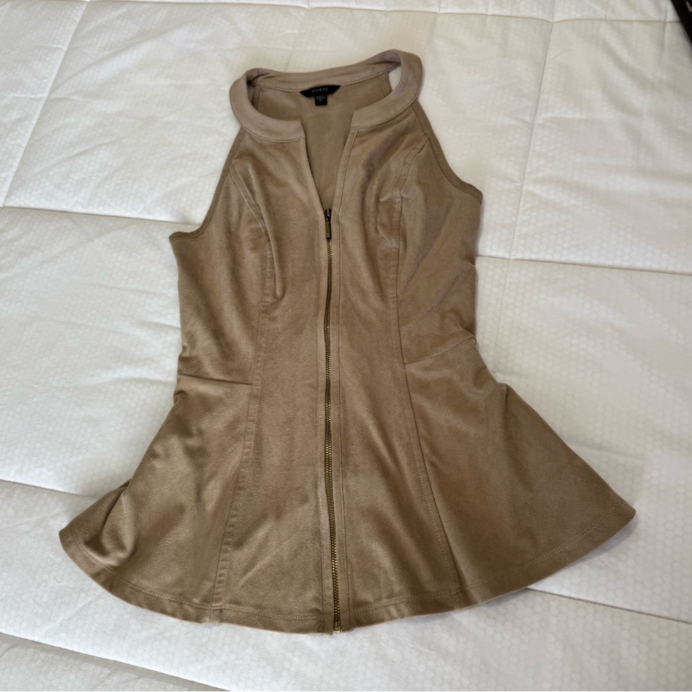 Guess Suede Top